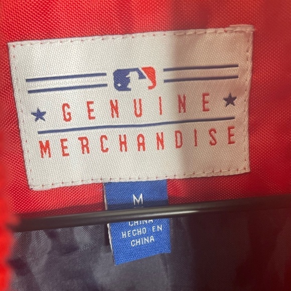 MLB Genuine Merchandise Men’s St. Louis Cardinals Baseball Snap Front Jacket - Picture 2 of 3